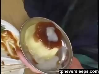 Nhật bản thiếu niên tinh trùng dessert